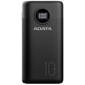 Powerbank ADATA P10000QCD 10000mAh AP10000QCD-DGT-CBK - USB-A (Out)/USB-C (In/Out)/Czarny