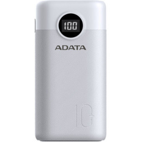 Powerbank ADATA P10000QCD 10000mAh AP10000QCD-DGT-CWH - USB-A (Out)/USB-C (In/Out)/Biały