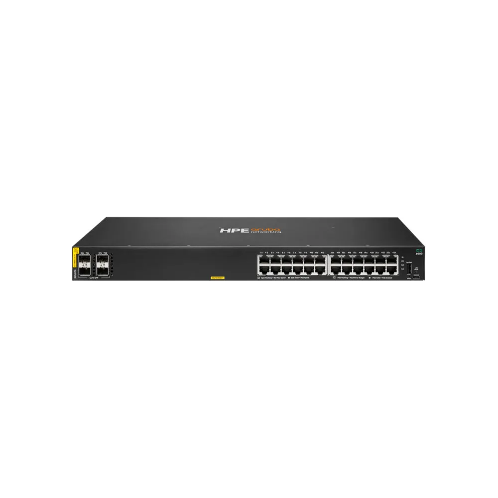 Switch zarządzalny HPE Aruba Networking CX 6000 R8N87B, 24G Class4 PoE 4SFP 370W | Sklep ITnes.pl, IT for BUSINESS