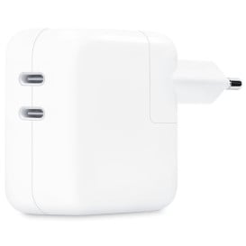 Ładowarka sieciowa Apple Power Adapter 35W MNWP3ZM/A - 2 x USB-C, Biała