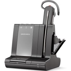 Zestaw słuchawkowy Plantronics/Poly Savi 8245 Office 211837-02 - Czarny