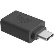 Adapter Logitech USB-A/USB-C 956-000005, USB 2.0, Czarny | Sklep ITnes.pl, IT for BUSINESS