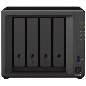 Serwer NAS Synology Desktop Plus DS923+ - Tower/AMD Ryzen R1600/4 GB RAM/4 wnęki/2 x M.2/hot-swap/3 lata Carry-in