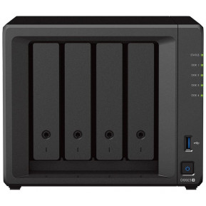Serwer NAS Synology Desktop Plus DS923+ - Tower, AMD Ryzen R1600, 4 GB RAM, 4 wnęki, 2 x M.2, 3 lata Door-to-Door - zdjęcie 3