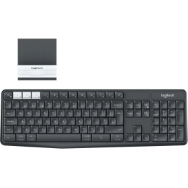 Klawiatura bezprzewodowa Logitech K375s MultiDev 920-008181 - Klasyczna, USB, US, Czarna