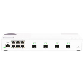 Switch QNAP - 6 portów 2,4Gbps, 4 porty 10Gbps SFP+ - QSW-M2106-4S
