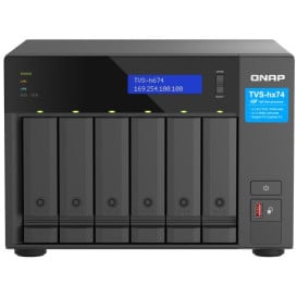 Serwer NAS QNAP Tower TVS-H674-I5-32G - Tower/Intel Core i5-12400/32 GB RAM/6 wnęk/2 x M.2/hot-swap/3 lata Carry-in