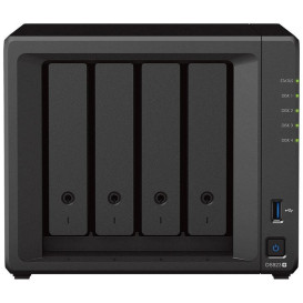 Serwer NAS Synology Desktop Plus DS923SH9 - Tower/AMD Ryzen R1600/4 GB RAM/9 TB/4 wnęki/2 x M.2/hot-swap/3 lata Carry-in