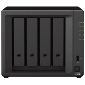 Serwer NAS Synology Desktop Plus DS923R74 - Tower, AMD Ryzen R1600, 4 GB RAM, 2 TB, 4 wnęki, 2 x M.2, 3 lata Door-to-Door - zdjęcie 3