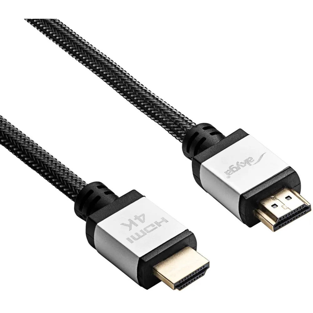 Kabel HDMI 2.0 Akyga Pro AK-HD-100P, High Speed with Ethernet, 10 m, Czarny | Sklep ITnes.pl, IT for BUSINESS