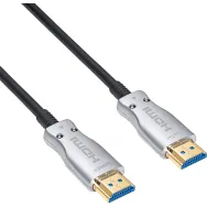 Kabel HDMI 2.1 Optyczny AOC Akyga AK-HD-100L - 10 m, Czarny