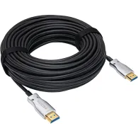 Kabel HDMI 2.1 Optyczny AOC Akyga AK-HD-200L - 20 m, Czarny