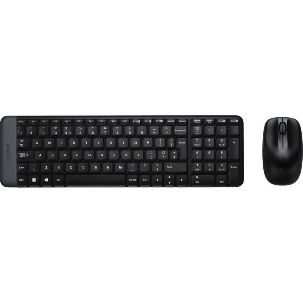 Zestaw bezprzewodowy klawiatury i myszy Logitech MK220 Wireless Keyboard and Mouse Combo 920-003161, Czarny | Sklep ITnes.pl, IT for BUSINESS