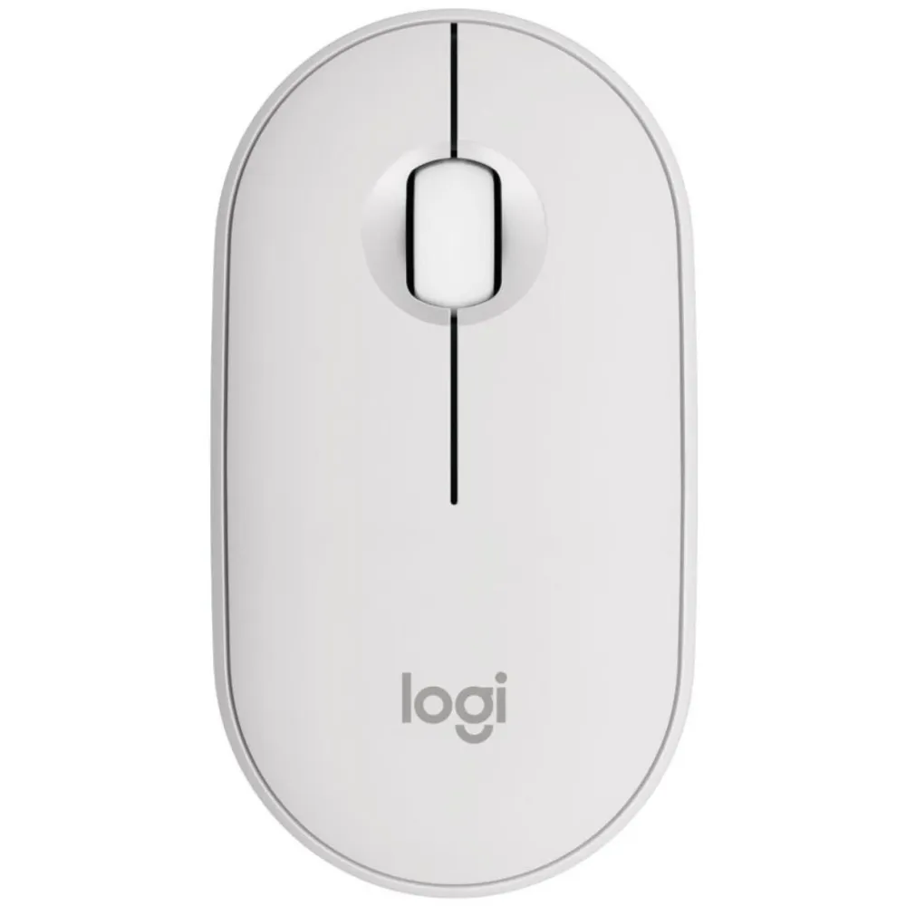 Mysz bezprzewodowa Logitech Pebble Mouse 2 M350s 910-007013, Biała | Sklep ITnes.pl, IT for BUSINESS