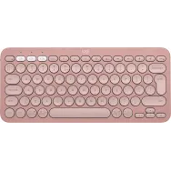 Klawiatura bezprzewodowa Logitech Pebble Keys 2 K380s 920-011853 - Różowa