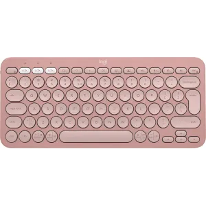Klawiatura bezprzewodowa Logitech Pebble Keys 2 K380s 920-011853 - Różowa
