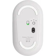 Zestaw bezprzewodowy klawiatury i myszy Logitech Pebble 2 Combo 920-012240 - Biały