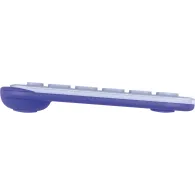 Klawiatura bezprzewodowa Logitech POP Icon Keys 920-013074 - Liliowa i biała