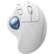 Trackball bezprzewodowy Logitech ERGO M575S 910-007030, Biała z niebieską kulą | Sklep ITnes.pl, IT for BUSINESS