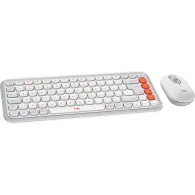 Zestaw bezprzewodowy klawiatury i myszy Logitech POP Icon Combo 920-013141, Pomarańczowy i biały | Sklep ITnes.pl, IT for BUSINESS