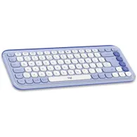 Zestaw bezprzewodowy klawiatury i myszy Logitech POP Icon Combo 920-013078, Liliowy i biały | Sklep ITnes.pl, IT for BUSINESS