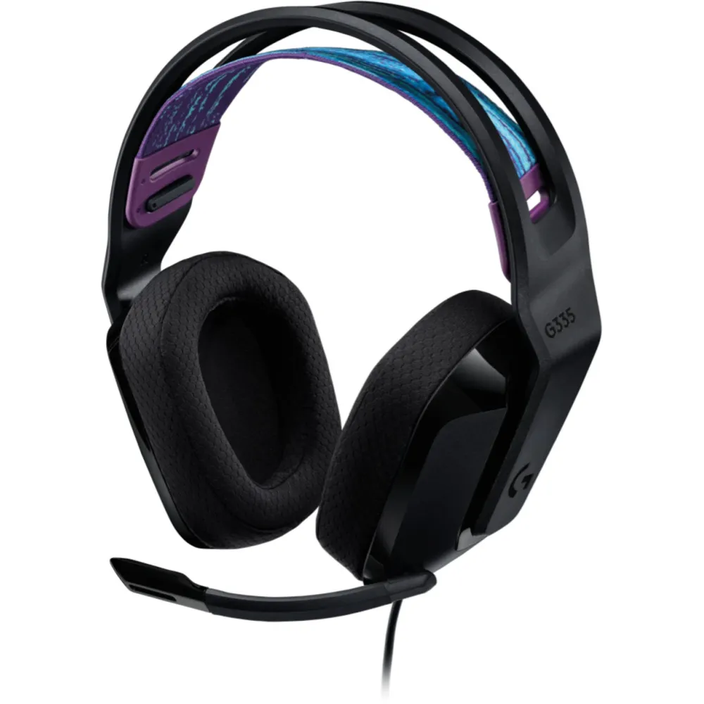 Słuchawki Logitech G335 Wired Gaming Headset 981-000978 - Czarne