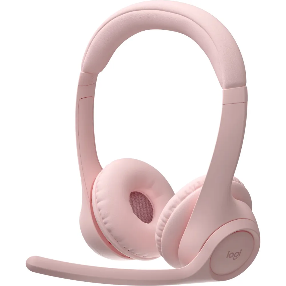 Słuchawki bezprzewodowe Logitech Zone 300 981-001412 - Różowe