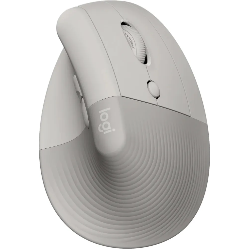 Mysz bezprzewodowa Logitech Lift Vertical Ergonomic Mouse 910-007771 - Piaskowa