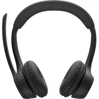 Zestaw słuchawkowy Logitech Zone 305 981-001453 - UC, z odbiornikiem, Czarny