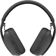 Słuchawki bezprzewodowe Logitech Zone Vibe Wireless 981-001199 - UC, z odbiornikiem, Grafitowe