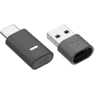 Słuchawki bezprzewodowe Logitech Zone Vibe Wireless 981-001199 - UC, z odbiornikiem, Grafitowe