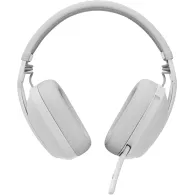 Słuchawki bezprzewodowe Logitech Zone Vibe Wireless 981-001171 - Teams, z odbiornikiem, Białe