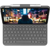 Klawiatura z etui Logitech Slim Folio 920-011429 do iPada 10. gen., Szare, układ EN, bez rysika | Sklep ITnes.pl, IT for BUSINESS