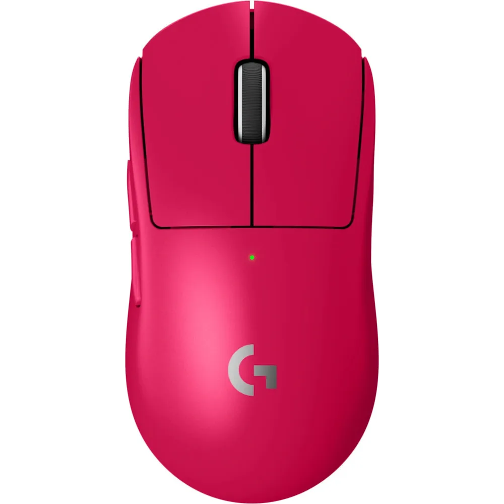 Mysz bezprzewodowa Logitech PRO X SUPERLIGHT 2 SE 910-007786 - LIGHTSPEED, Amarantowa