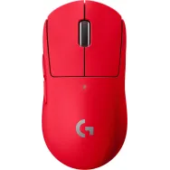 Mysz bezprzewodowa Logitech PRO X SUPERLIGHT 2 SE 910-007552 - LIGHTSPEED, Czerwona
