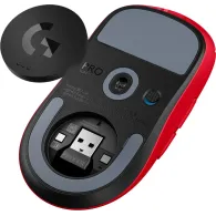 Mysz bezprzewodowa Logitech PRO X SUPERLIGHT 2 SE 910-007552 - LIGHTSPEED, Czerwona