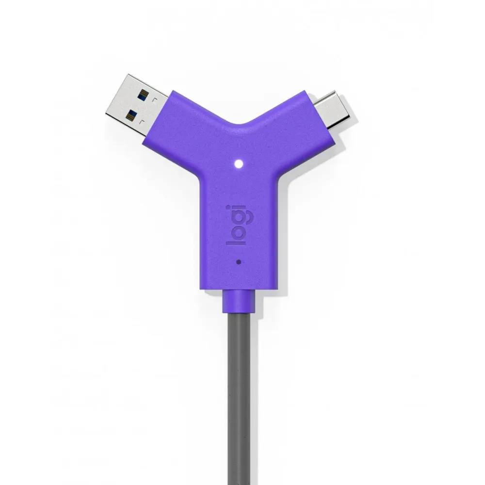 Kabel Logitech Swytch 952-000032 - Fioletowy