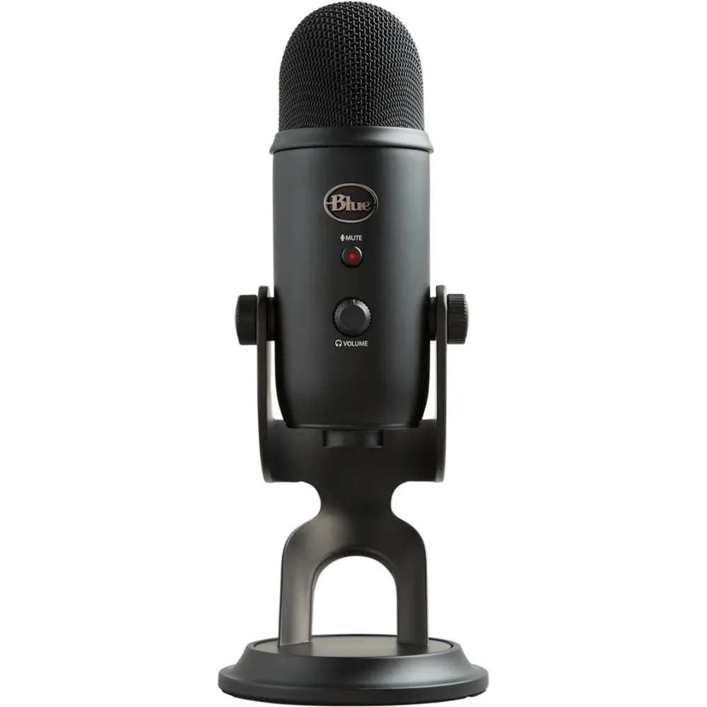 Mikrofon Logitech Blue Yeti 988-000229 - USB, Czarny