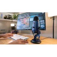 Mikrofon Logitech Blue Yeti 988-000232 - USB, Niebieski