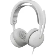 Słuchawki przewodowe nauszne Logitech Zone Wired 2 for Business 981-001617 - Teams, Białe