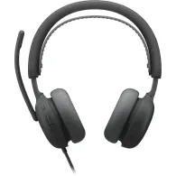 Słuchawki przewodowe nauszne Logitech Zone Wired 2 for Business 981-001618 - UC, Grafitowe