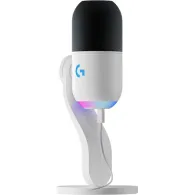 Mikrofon Logitech Yeti GX 988-000576 - USB, LIGHTSYNC RGB, Biały