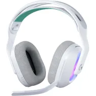 Słuchawki bezprzewodowe nauszne Logitech G522 LIGHTSPEED 981-001550 - LIGHTSYNC RGB, Białe