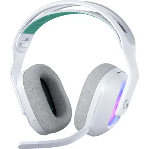 Słuchawki bezprzewodowe nauszne Logitech G522 LIGHTSPEED 981-001550 - LIGHTSYNC RGB, Białe