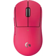 Mysz bezprzewodowa Logitech PRO X SUPERLIGHT 2c 910-007545 - LIGHTSPEED, Amarantowa