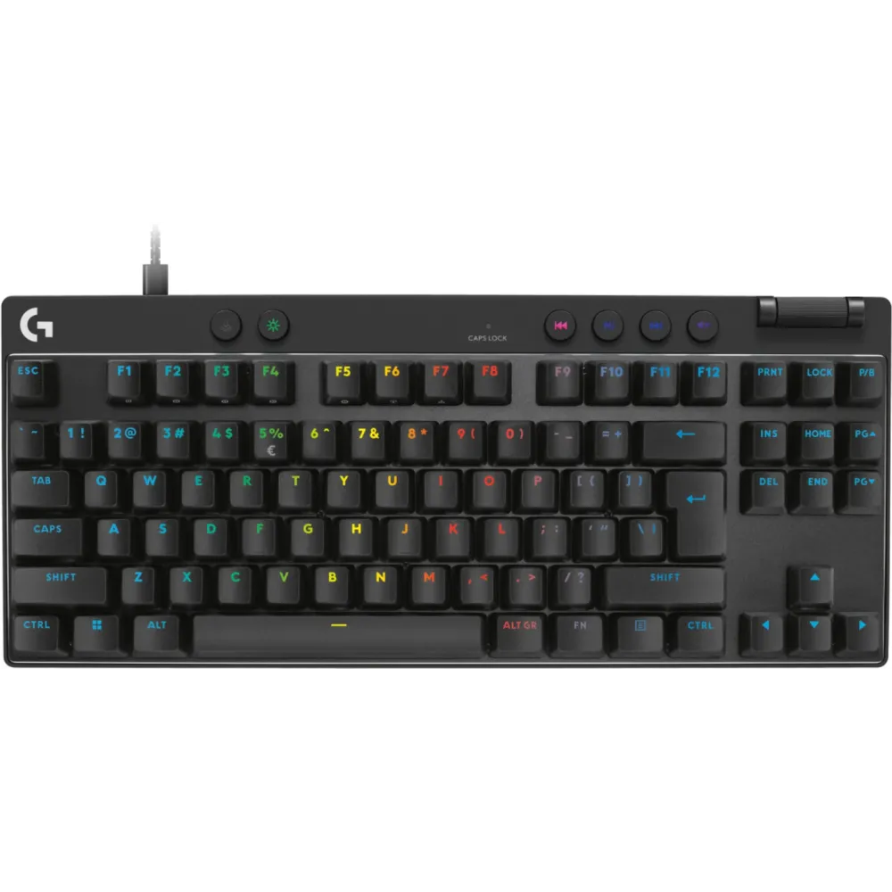 Klawiatura przewodowa Logitech PRO X TKL Rapid 920-013233, Czarna | Sklep ITnes.pl, IT for BUSINESS