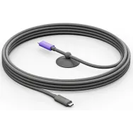 Kabel USB-C Logitech 952-000195 - USB-C 3.2 Gen 2, 5 m, Grafitowy, Fioletowy