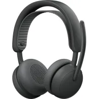 Słuchawki nauszne Logitech Zone Wireless 2 ES for Business 981-001498 - UC, z odbiornikiem, Grafitowe
