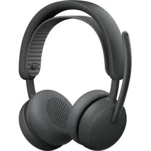 Słuchawki nauszne Logitech Zone Wireless 2 ES for Business 981-001498 - UC, z odbiornikiem, Grafitowe