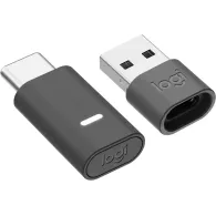 Słuchawki nauszne Logitech Zone Wireless 2 ES for Business 981-001498 - UC, z odbiornikiem, Grafitowe